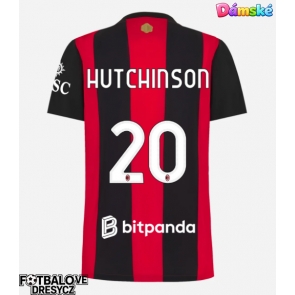 AC Milan Omari Hutchinson #20 Dámské Domácí Dres 2026-27 Krátký Rukáv AC Milan Omari Hutchinson #20 Dámské Domácí Dres 2026-27 Krátký Rukáv